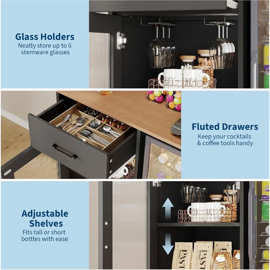 Wine bar cabinet with fridge s - Tops ulasan dan harga